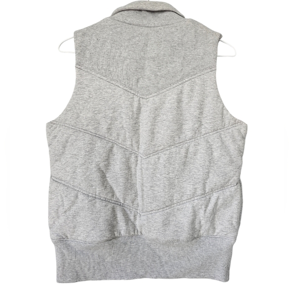 Old Navy Women's Active Heather Grey Vest - Picture 5 of 5